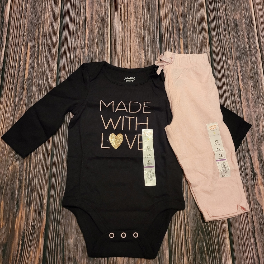 Jumping Beans Baby Basic 2 piece set